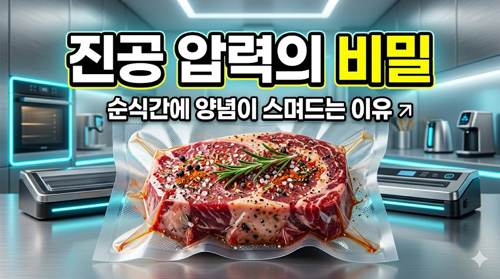 진공 포장기 압력의 비밀: 양념이 순식간에 스며드는 과학적 이유 썸네일